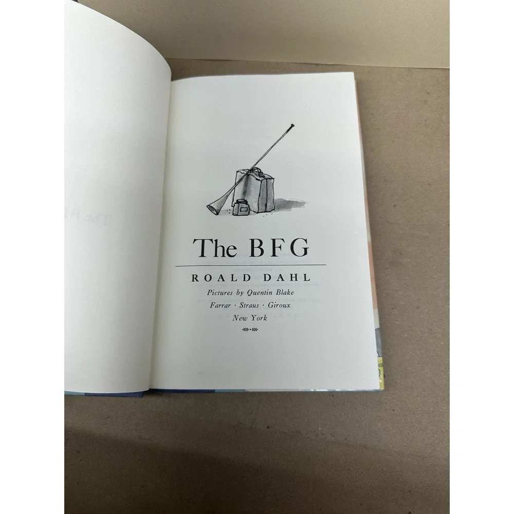 The BFG by Roald Dahl (Hardcover) First American Edition 1982